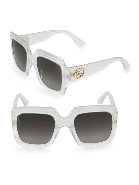 gucci oversized sunglasses glitter|gucci outlet sunglasses.